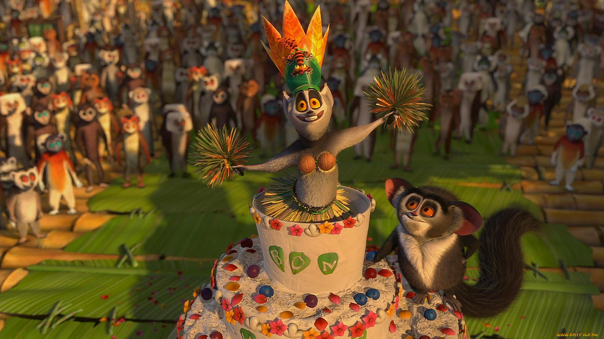 Мадагаскар Поздравление С Днем Рождения Видео Скачать
