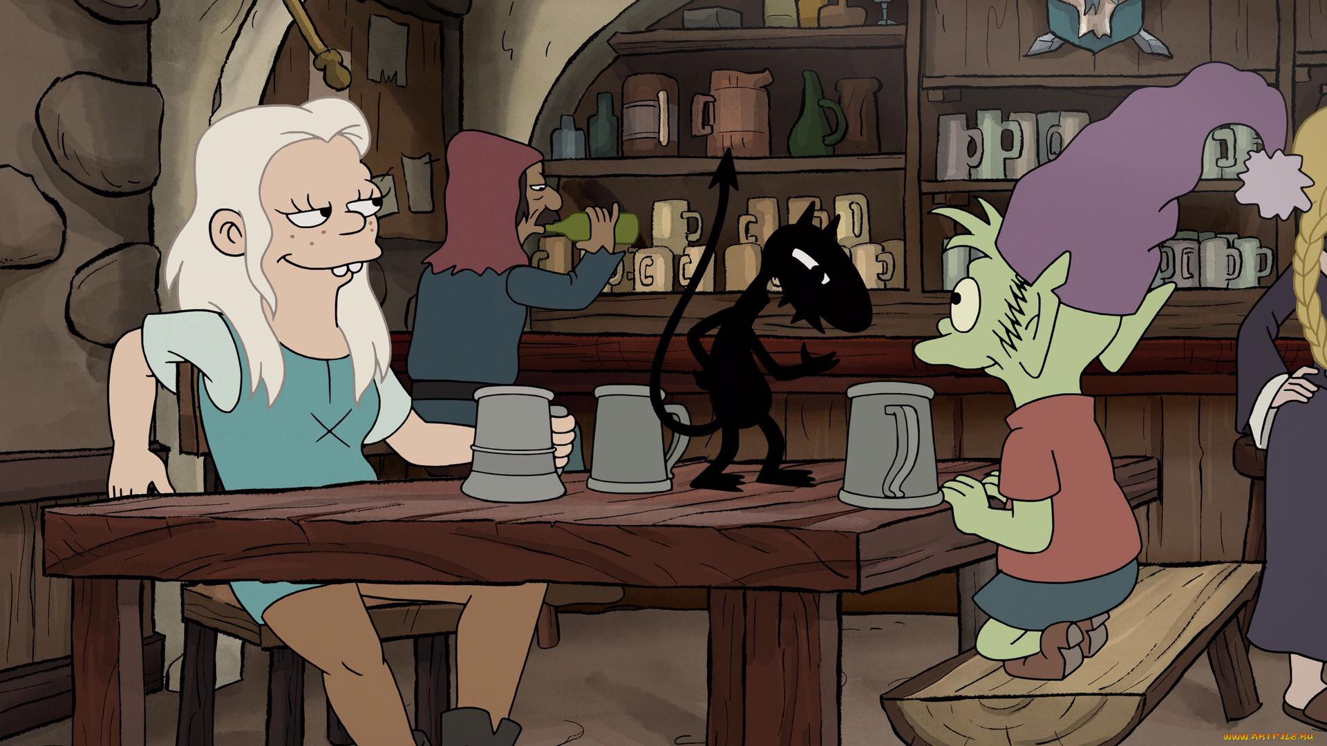 Bean disenchantment princessbean queendagmar sfan animated photos