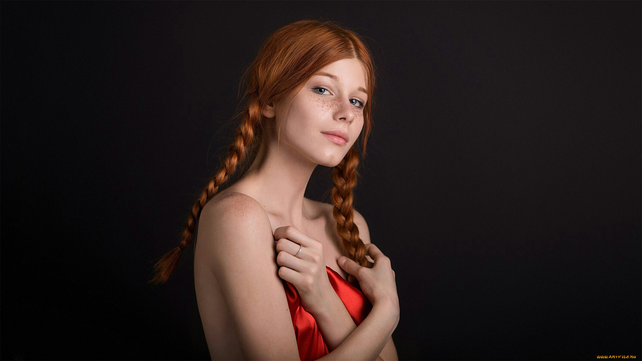 Красивые фото рыжей модели студии Femjoy