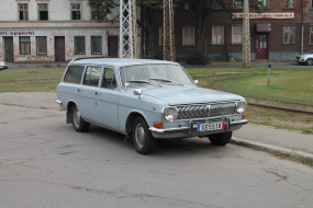 ГАЗ- 24- 02, Волга, автомобиль, ретро, универсал
