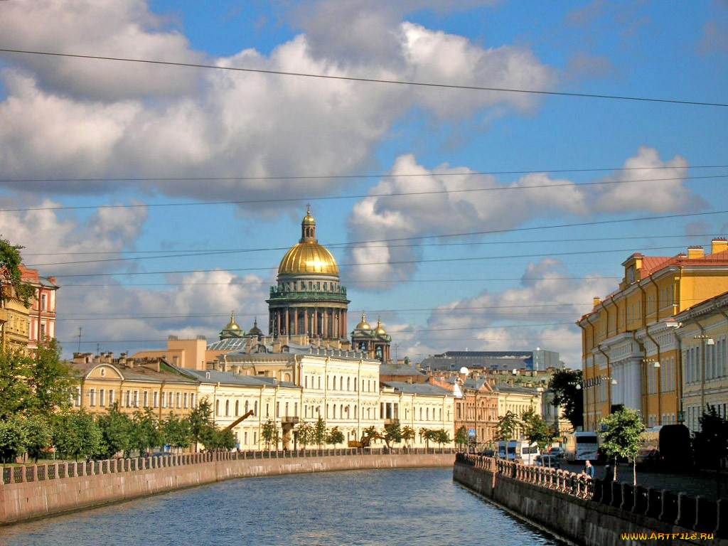 Санкт петербург в солнечный день