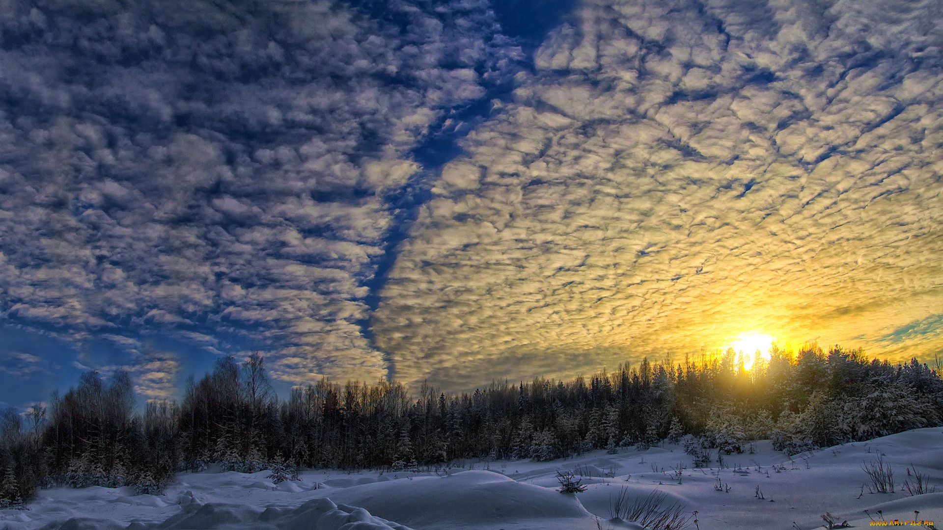 Снежные Облака Фото