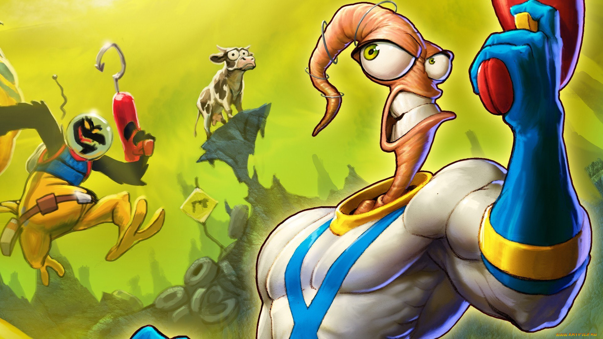 Earthworm Jim Rule 34