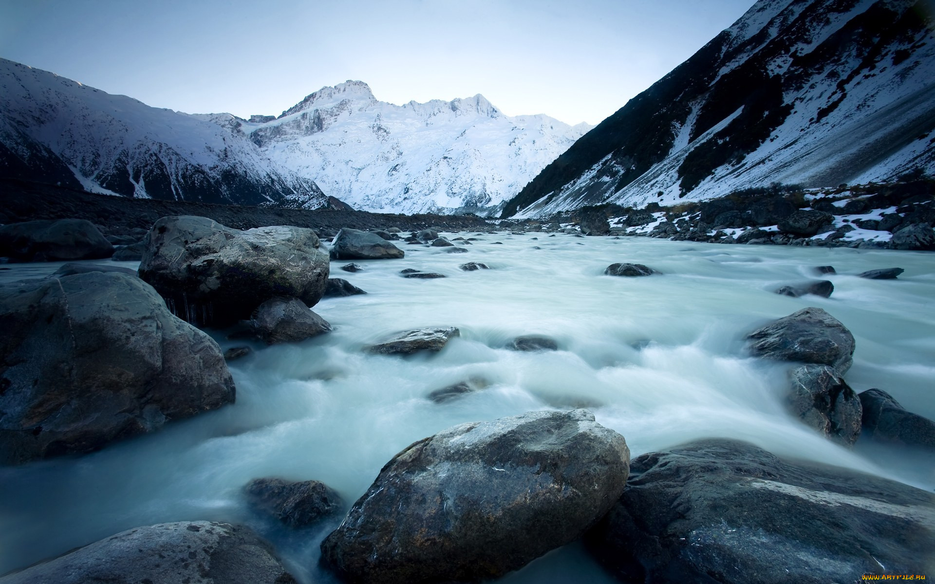 Горы Вода Фото