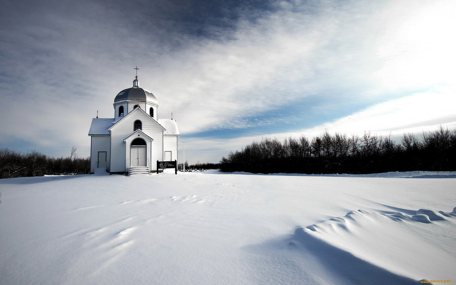 Зимние Церкви Фото