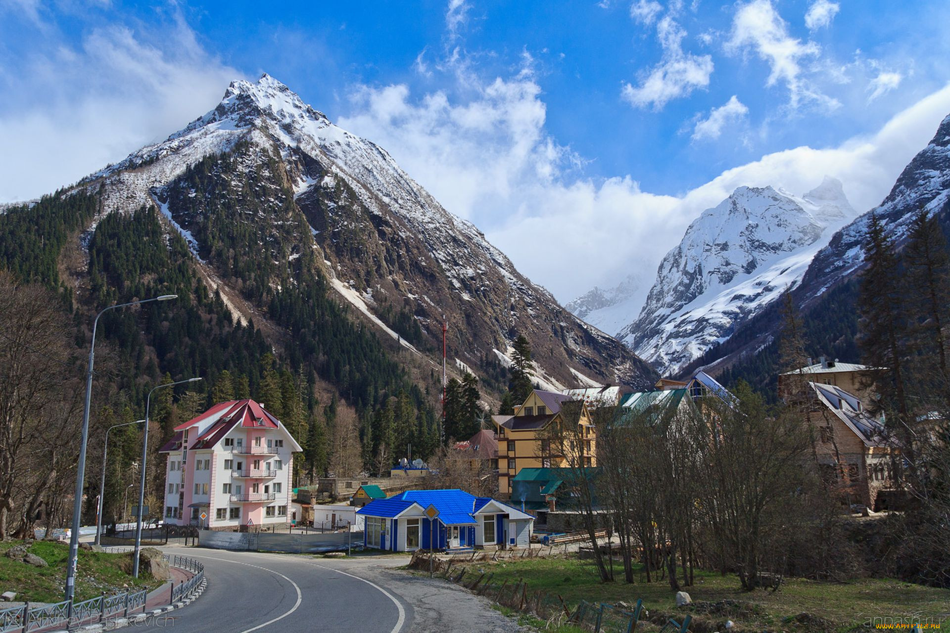 Дорога На Домбай Фото