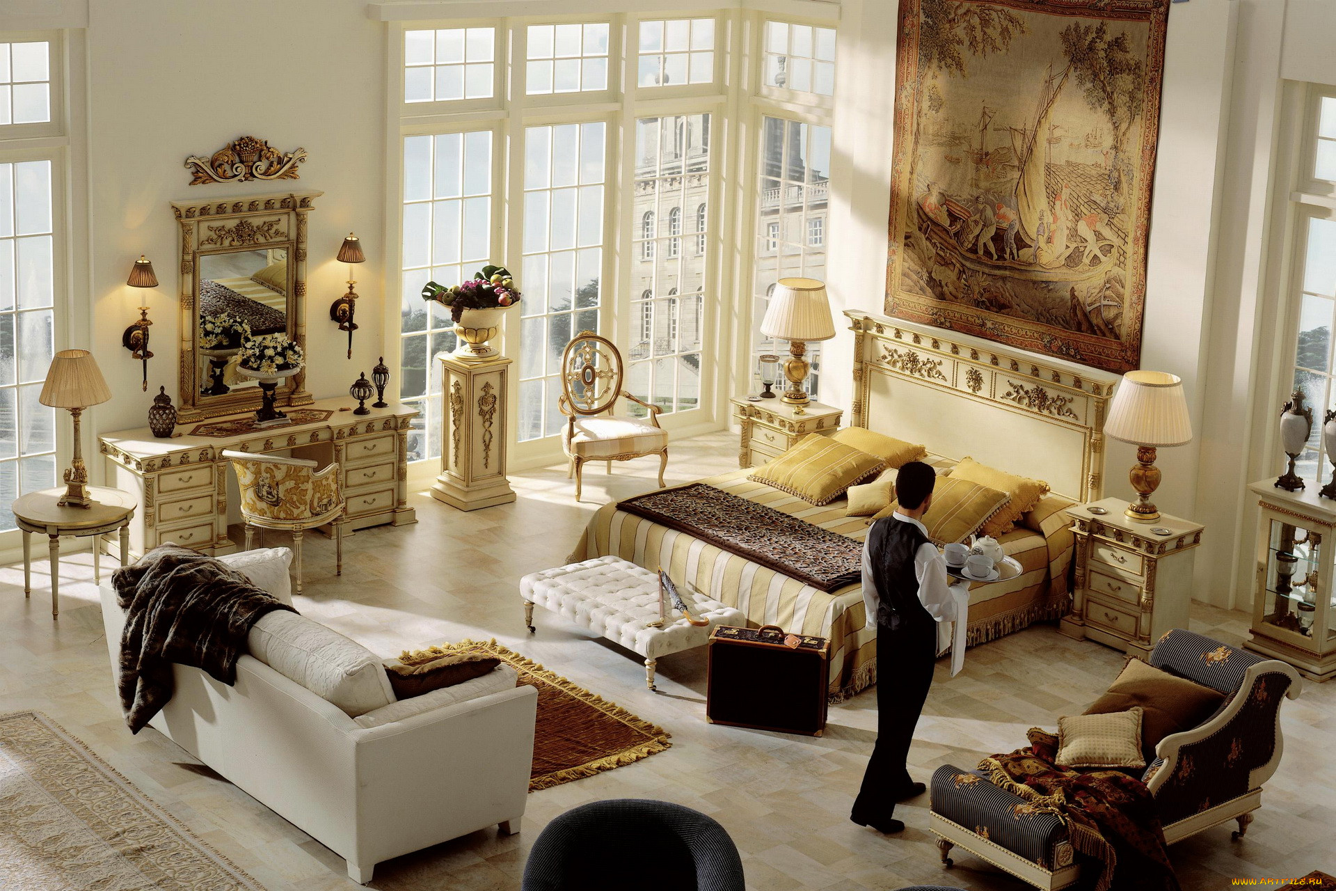 Разная мебель в разных комнатах. Красивый интерьер комнаты. Итальянский интерьер. Самые красивые интерьеры. Итальянский стиль в интерьере спальни.