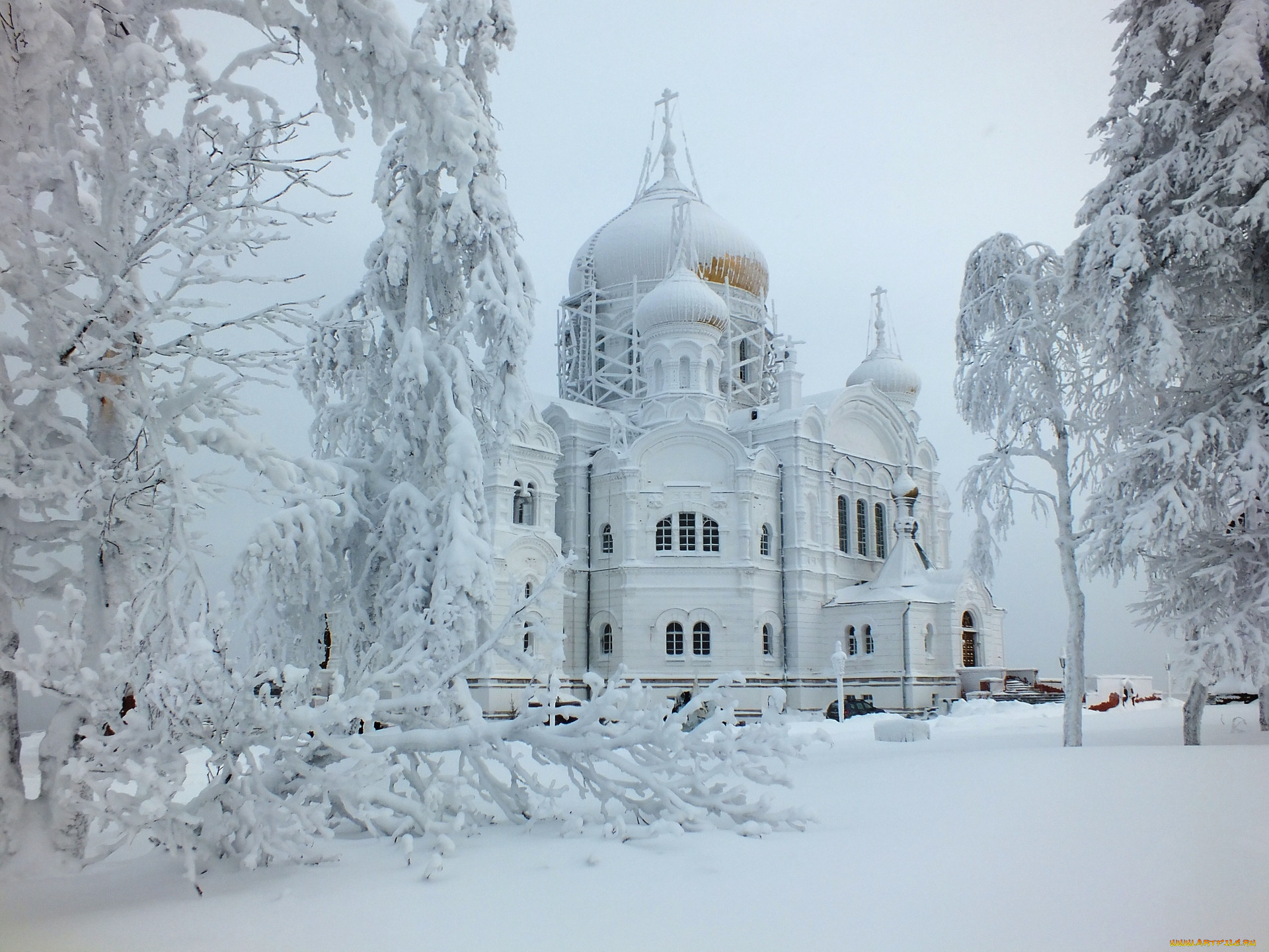 Зимние Церкви Фото