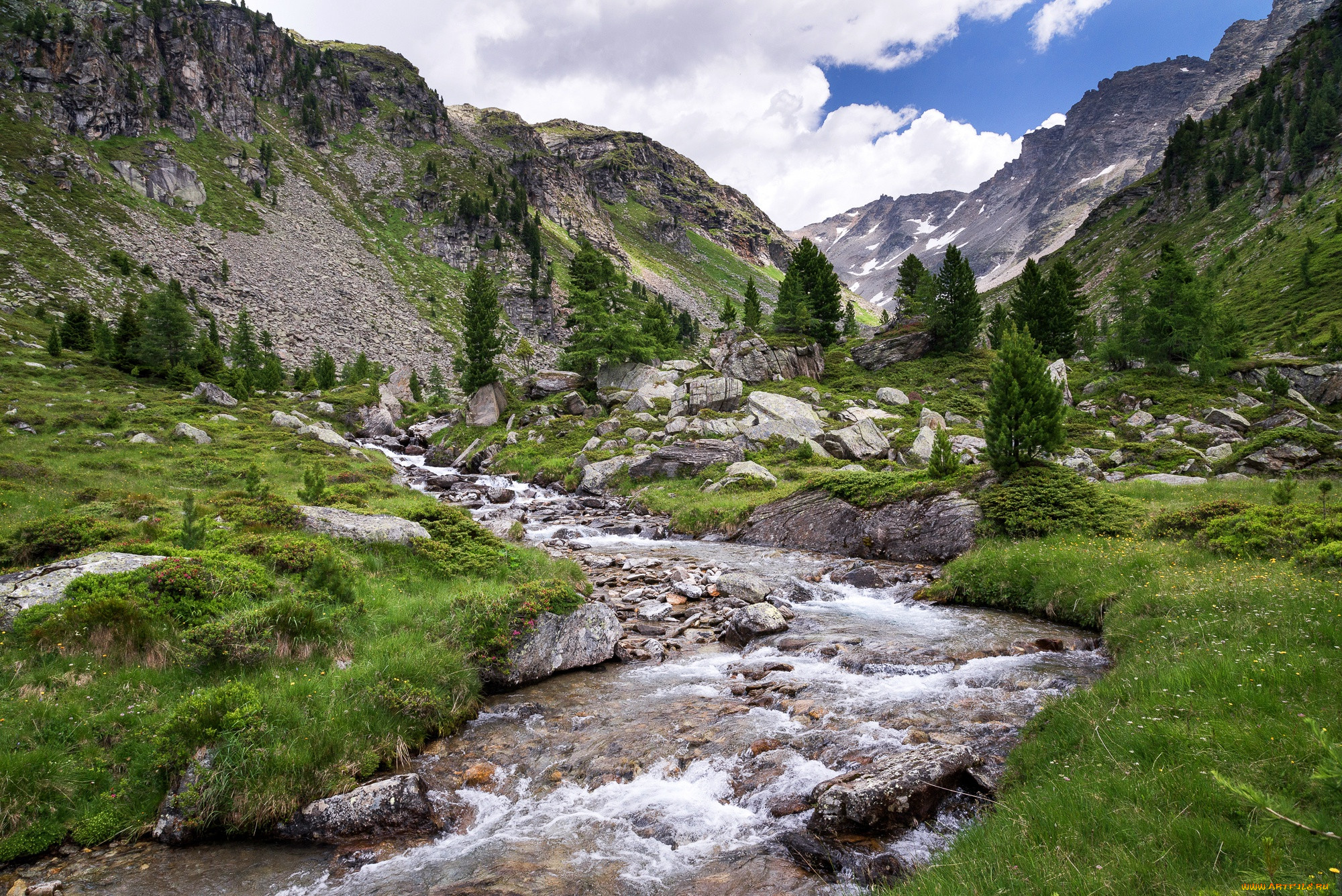 Река Камни Фото