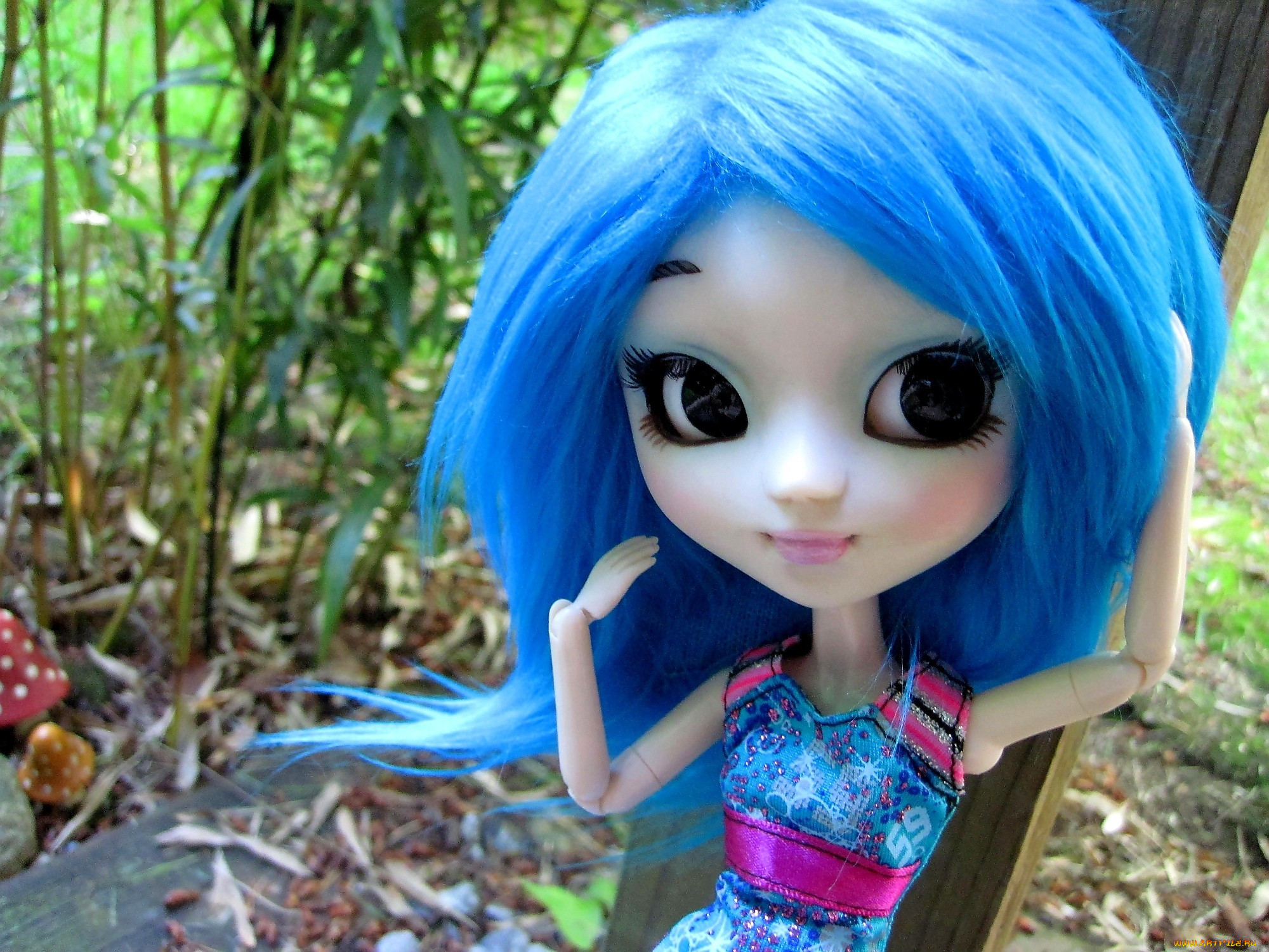 Игрушка кукла с синими волосами. Синяя кукла. Куколки с мехом. Красных синих кукол. Пуллип кайто.