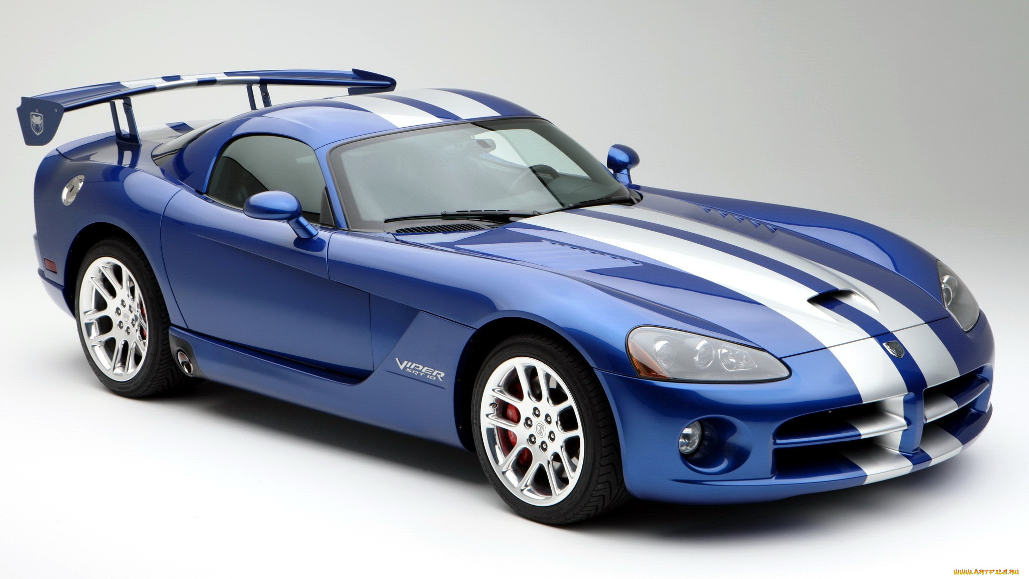 Dodge Viper вид сверху