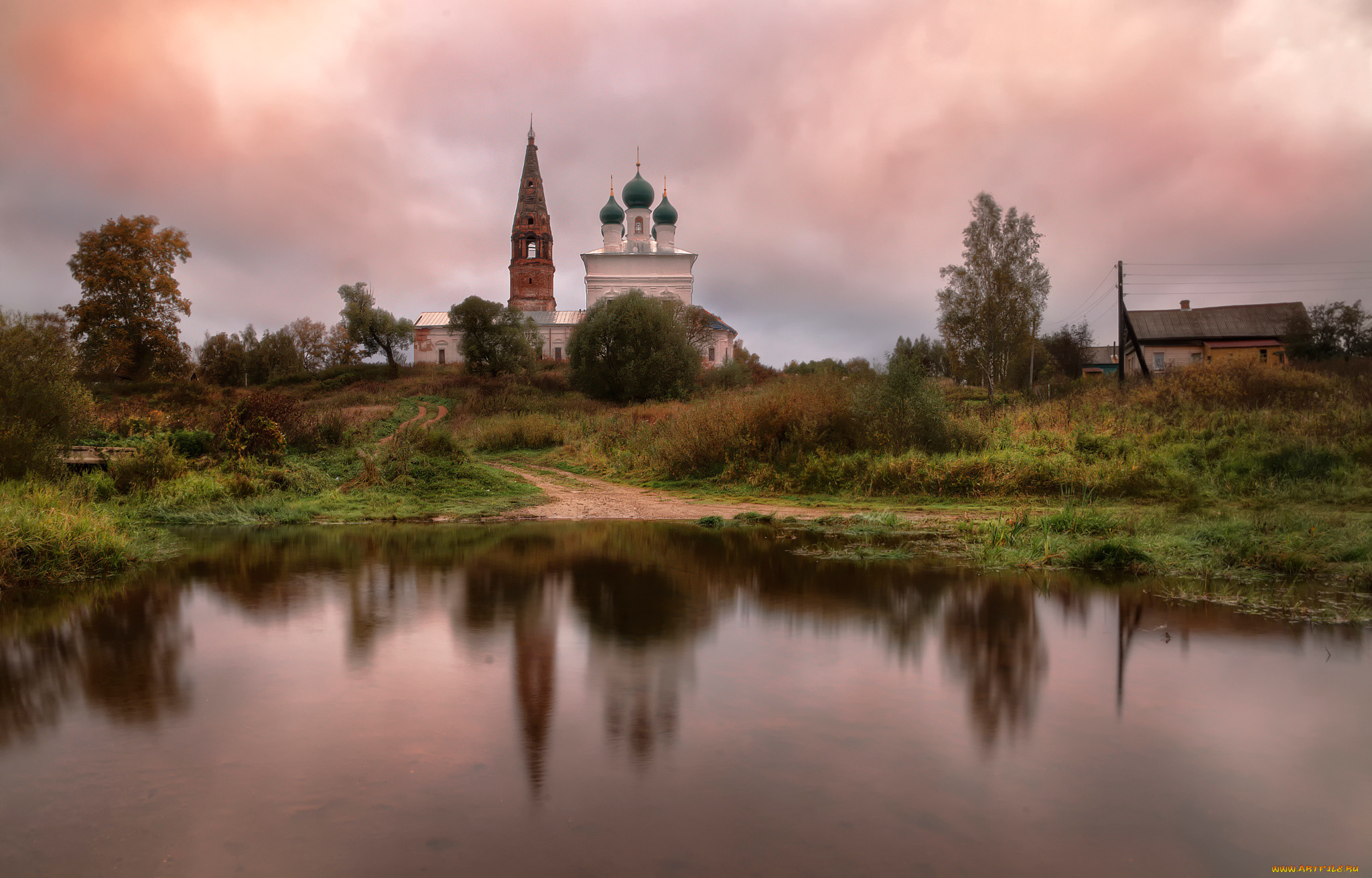 Фото Пейзажи Природы Деревни