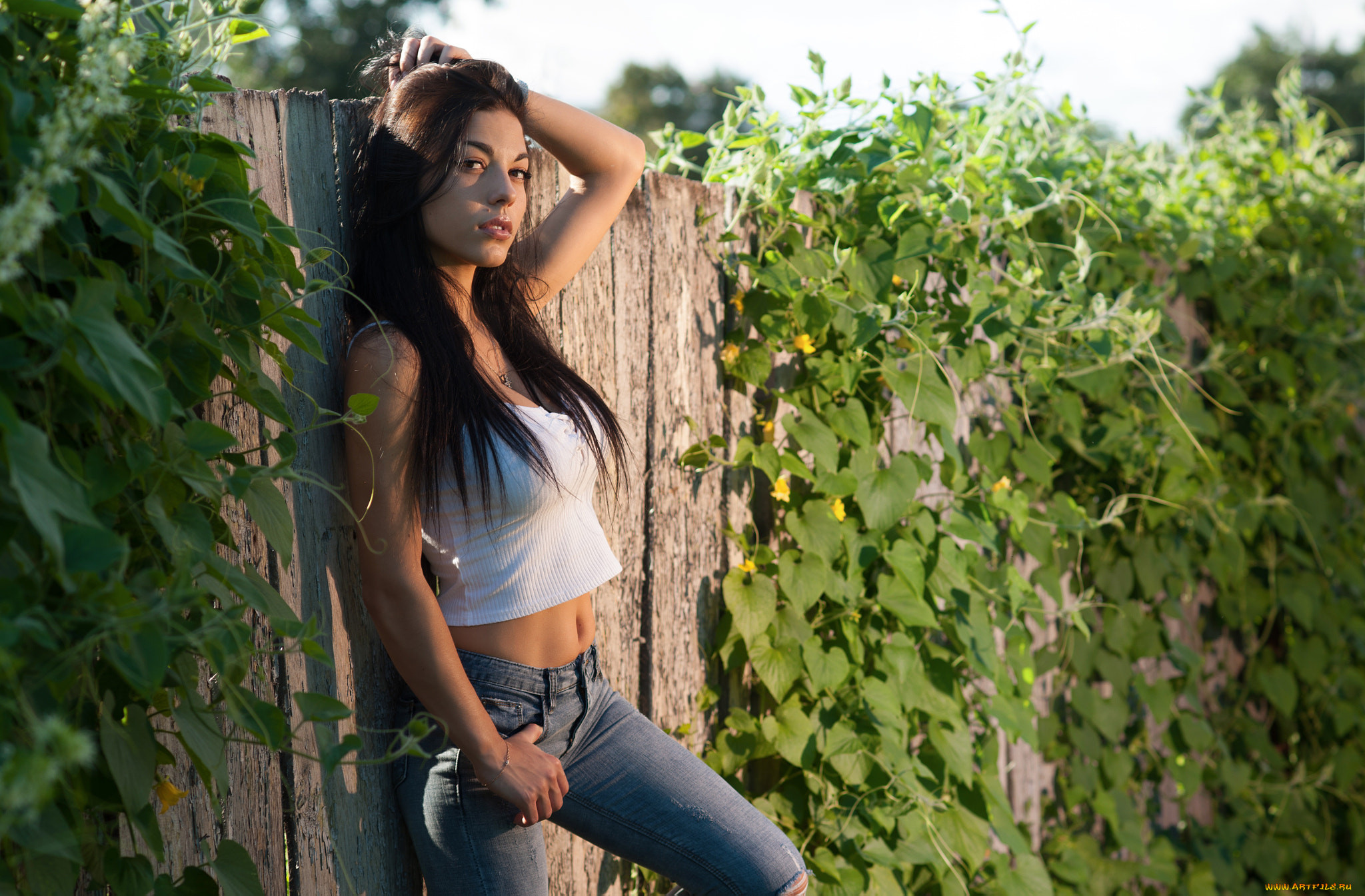 Brunette Cowgirl