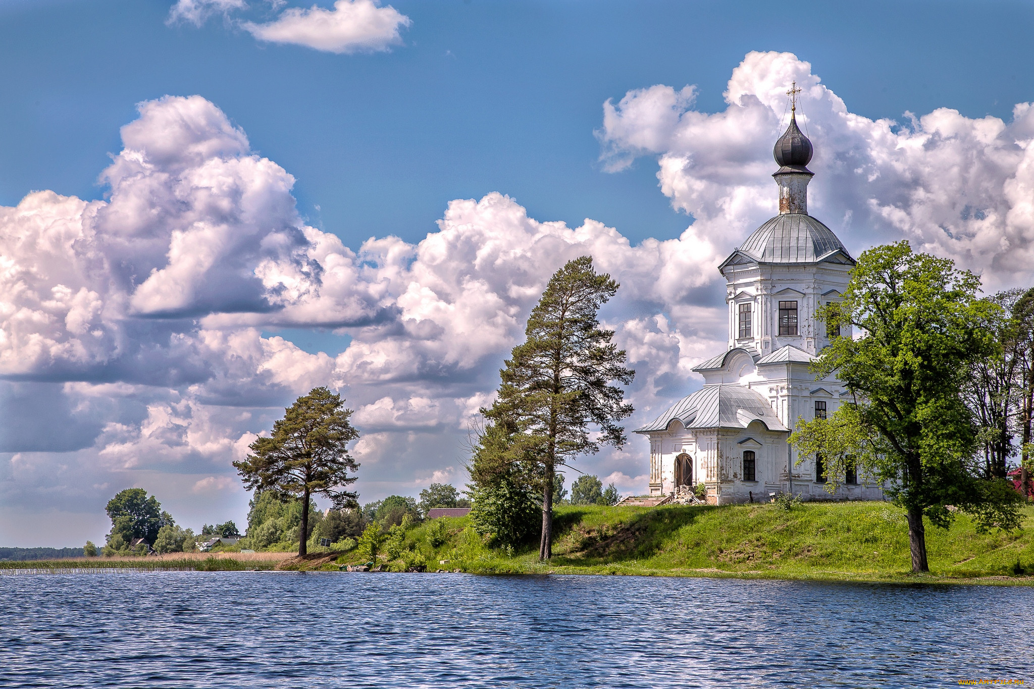 Картинки природы с церковью