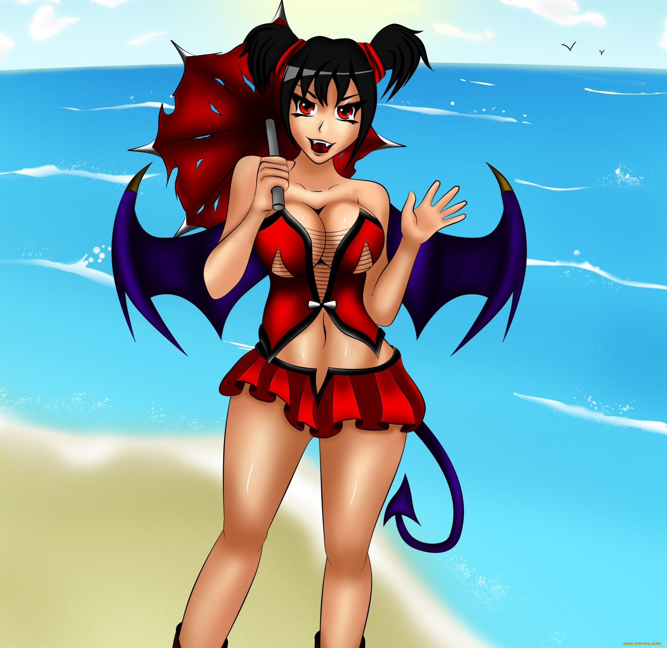 Swimsuit Succubus Feet