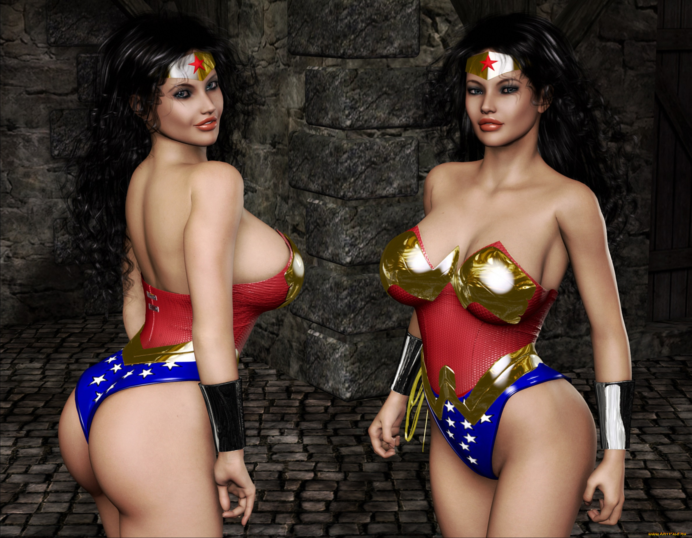 Wonder Woman Nipple