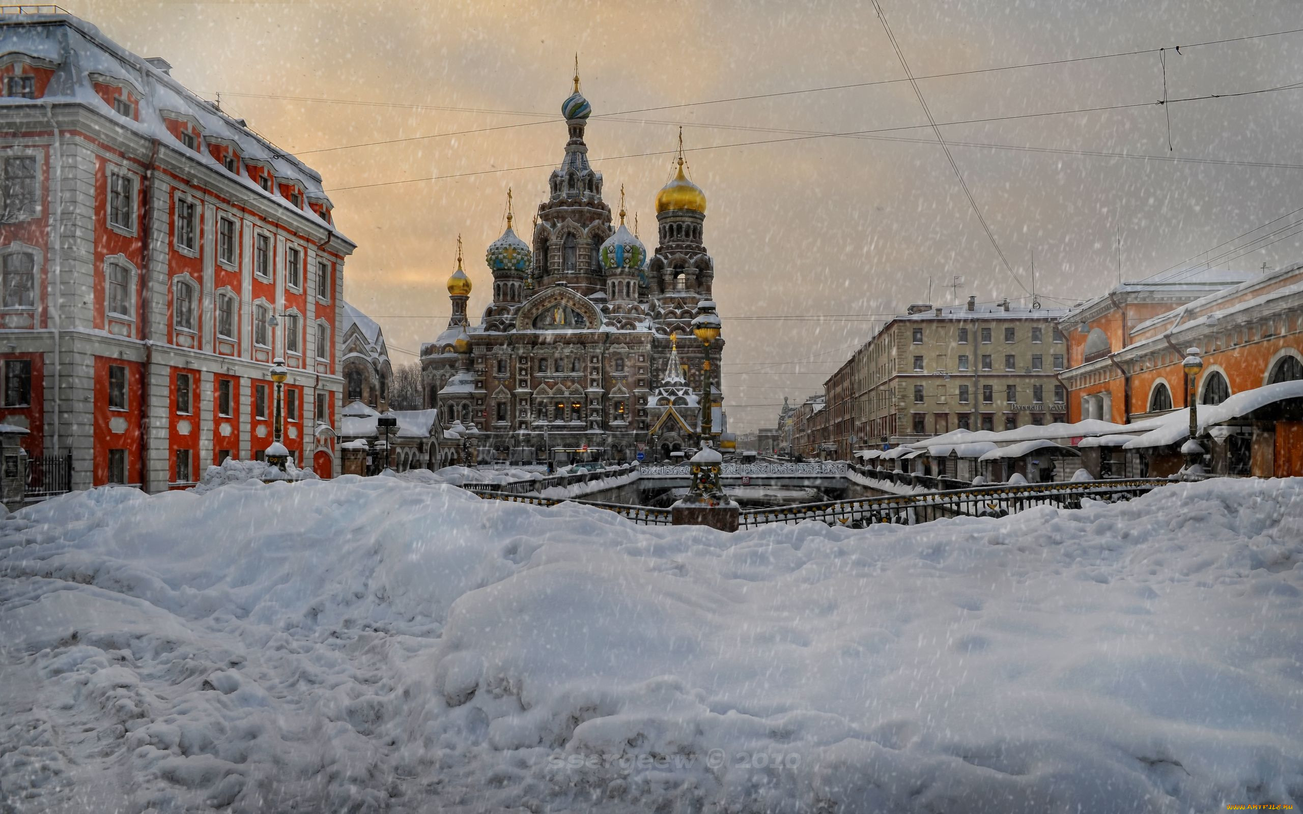 Петербург зимой фото города