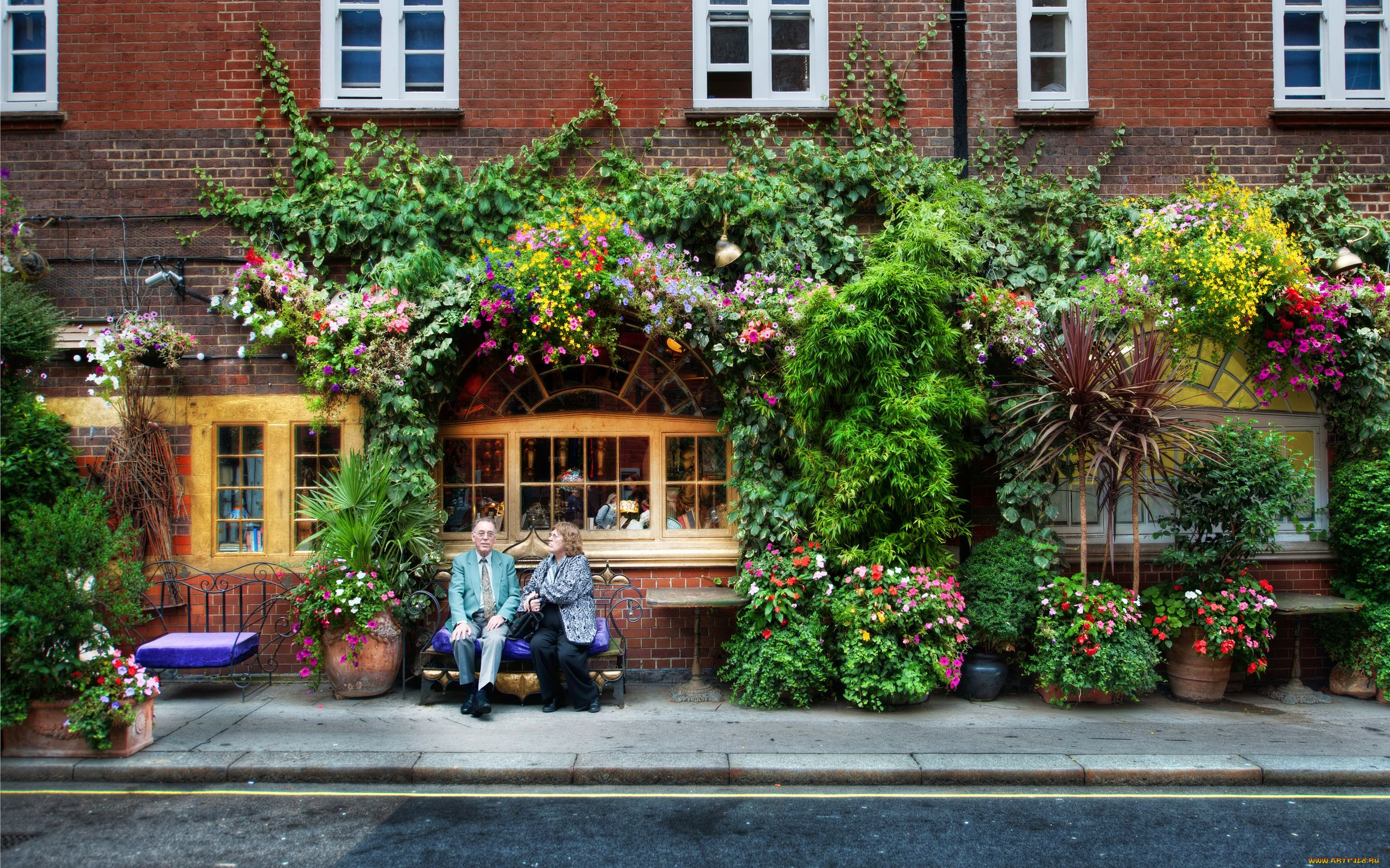 Flower streets. Уютный дворик. Улочки Англии. Уютные улочки Англии. Европейский дворик.