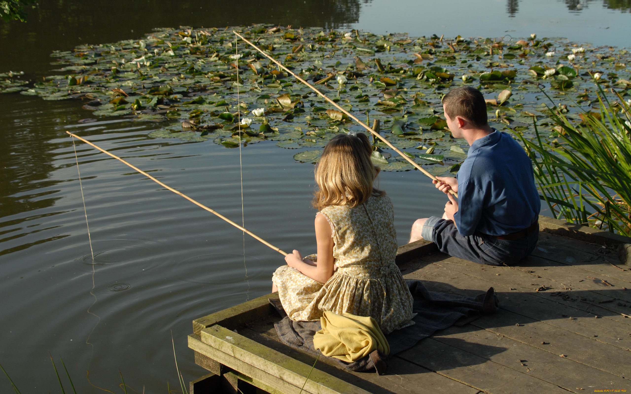 Фото муж с женой на рыбалке