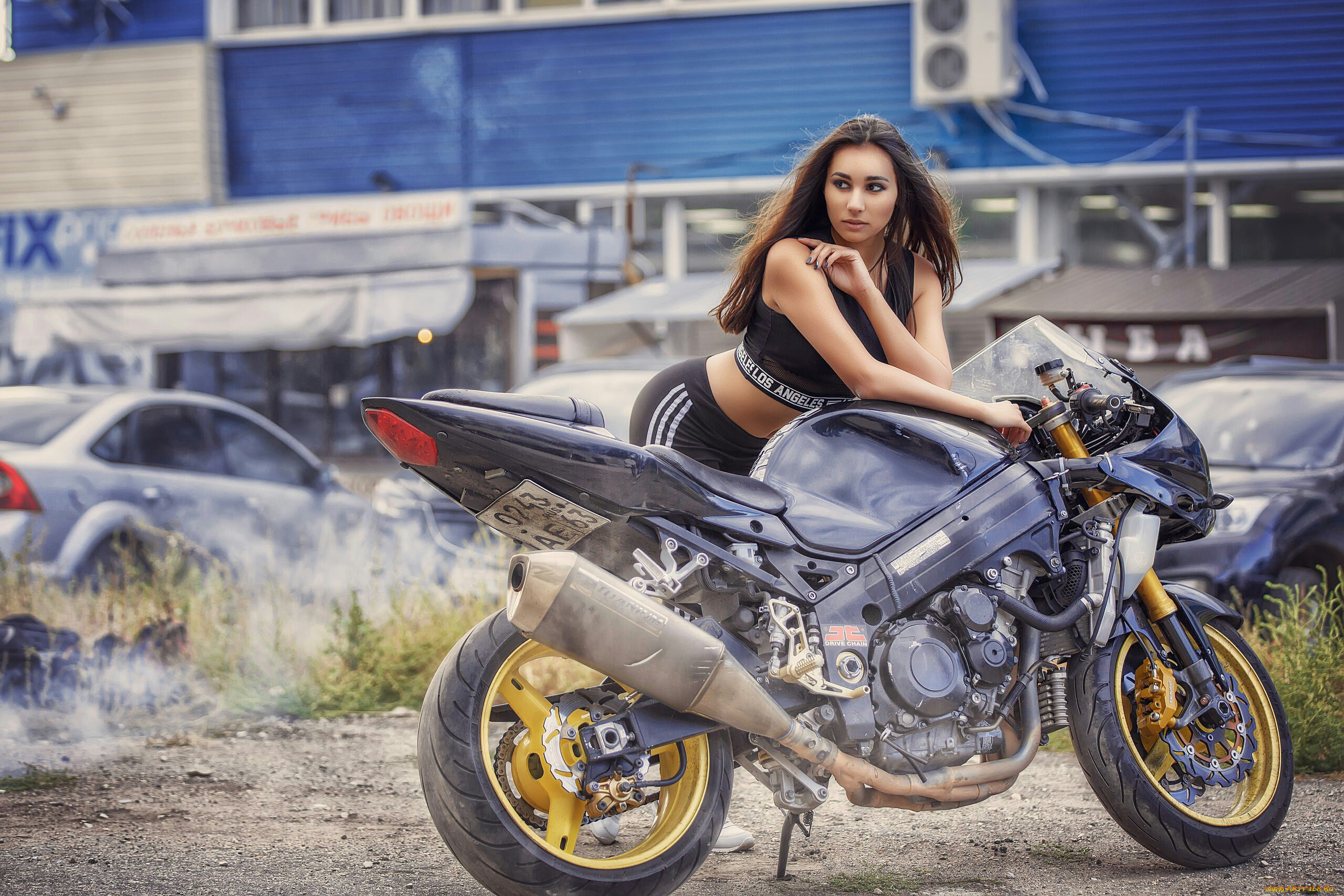 Biker Babe Pictures