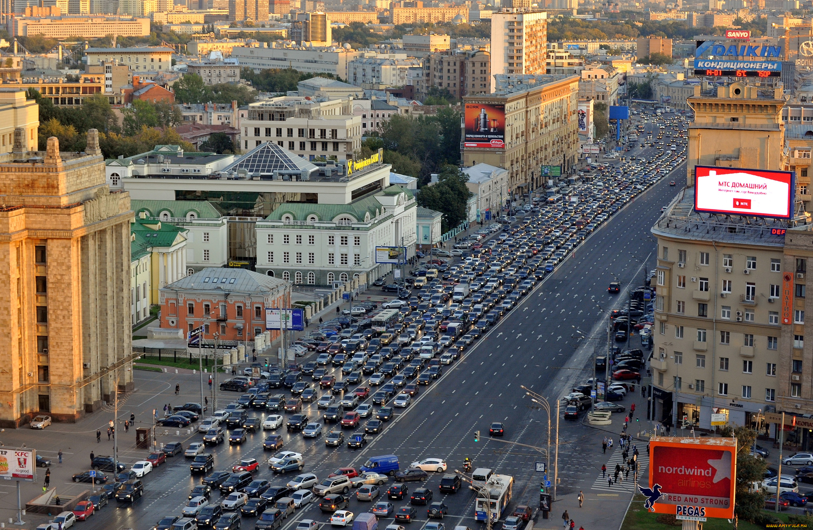 Садовое кольцо в москве фото сверху