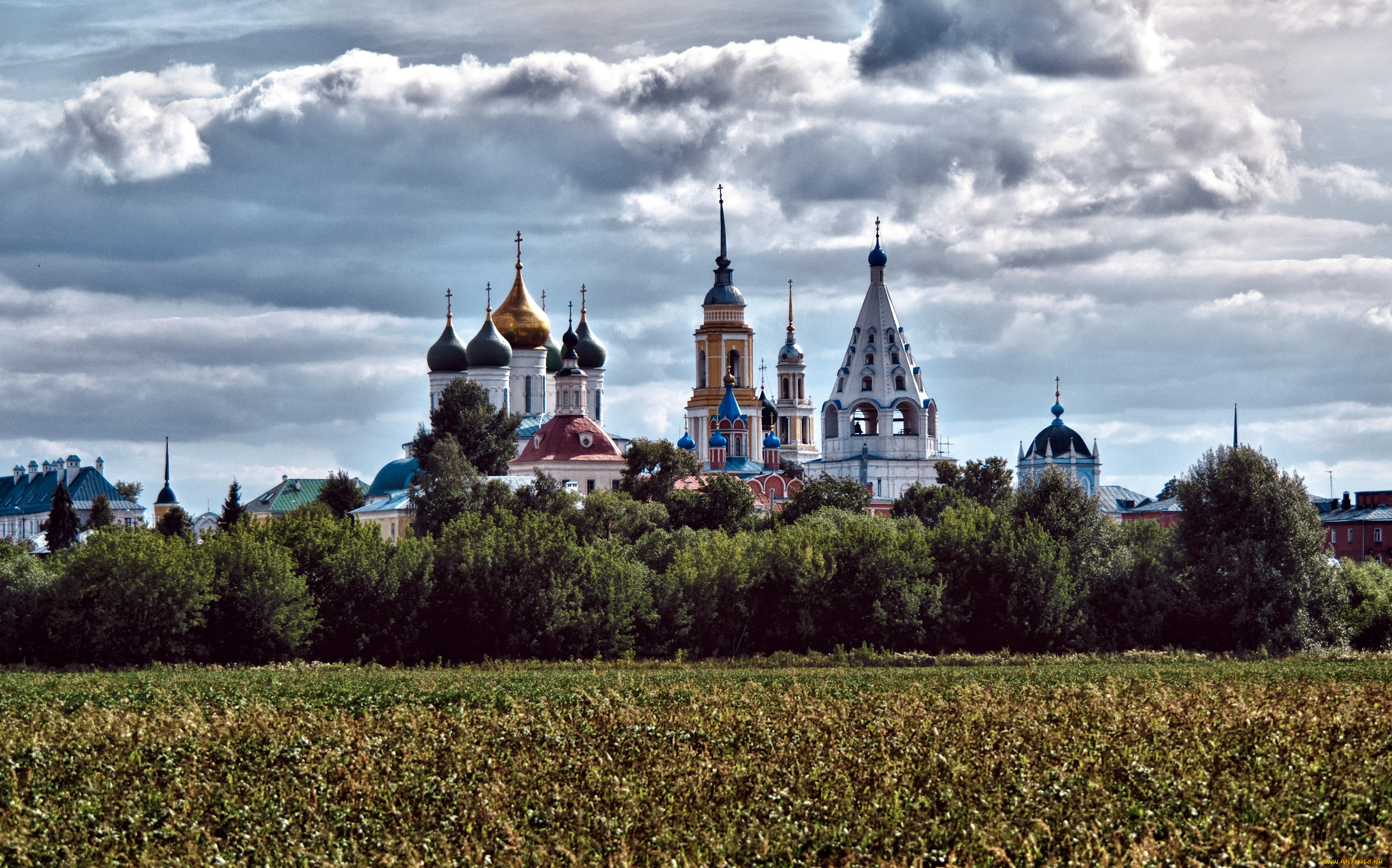 Коломна старый город храмы