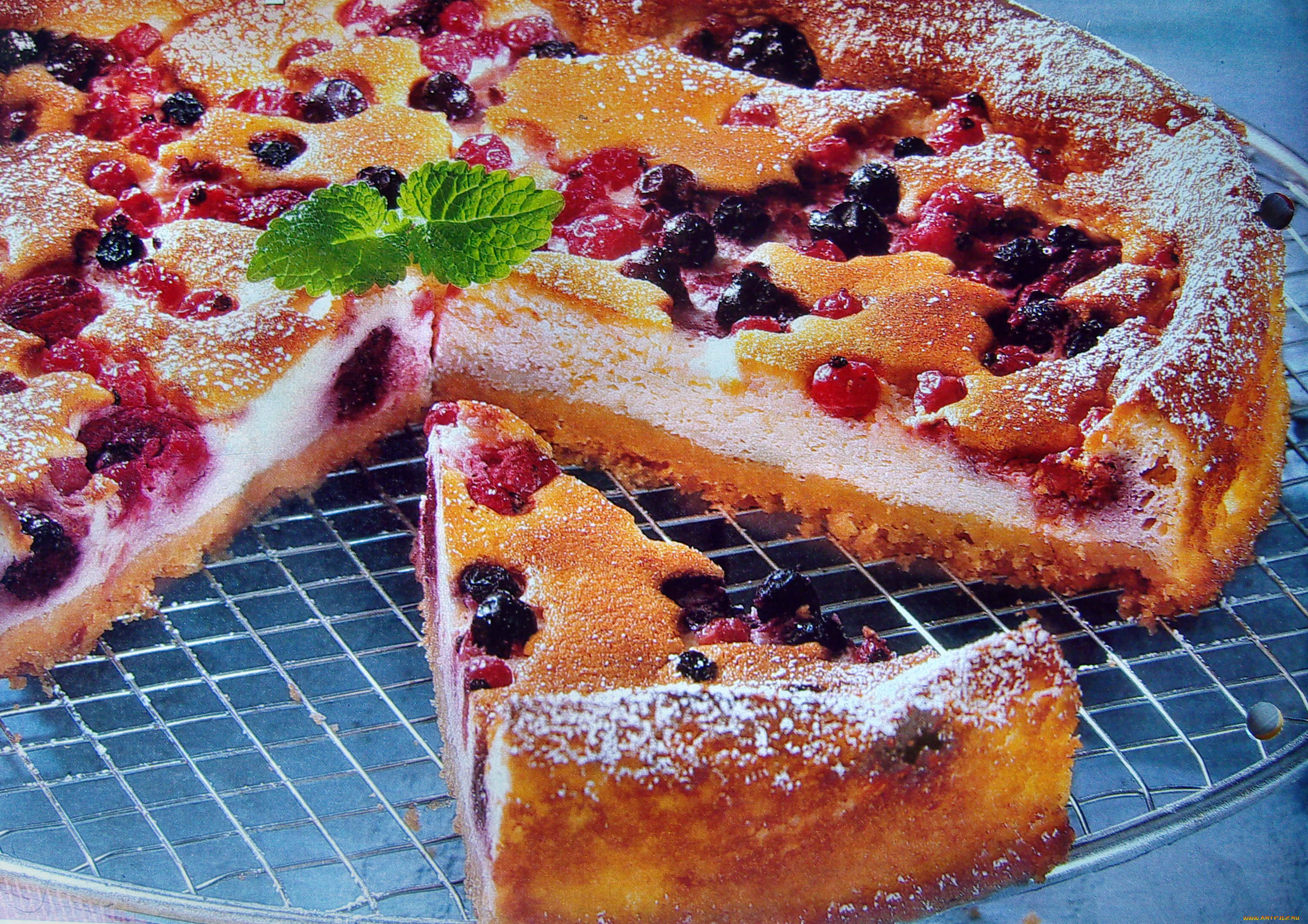 Пирог с ягодами с маслом. Пирог с творогом и ягодами. Творожный пирог с ягодами. Творожный пирог с фруктами. Кусок творожного пирога с ягодами.