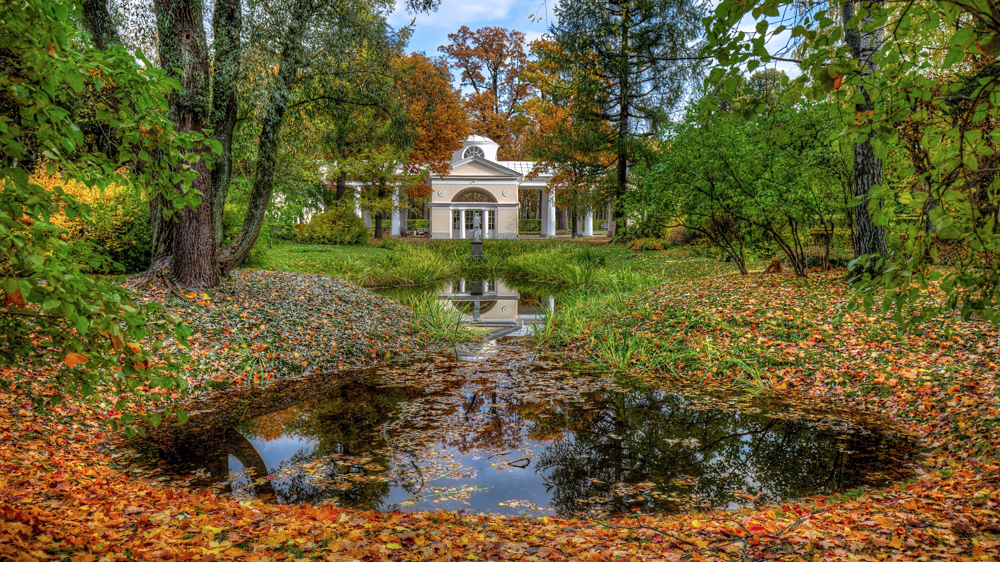 Парк В Павловске Фото