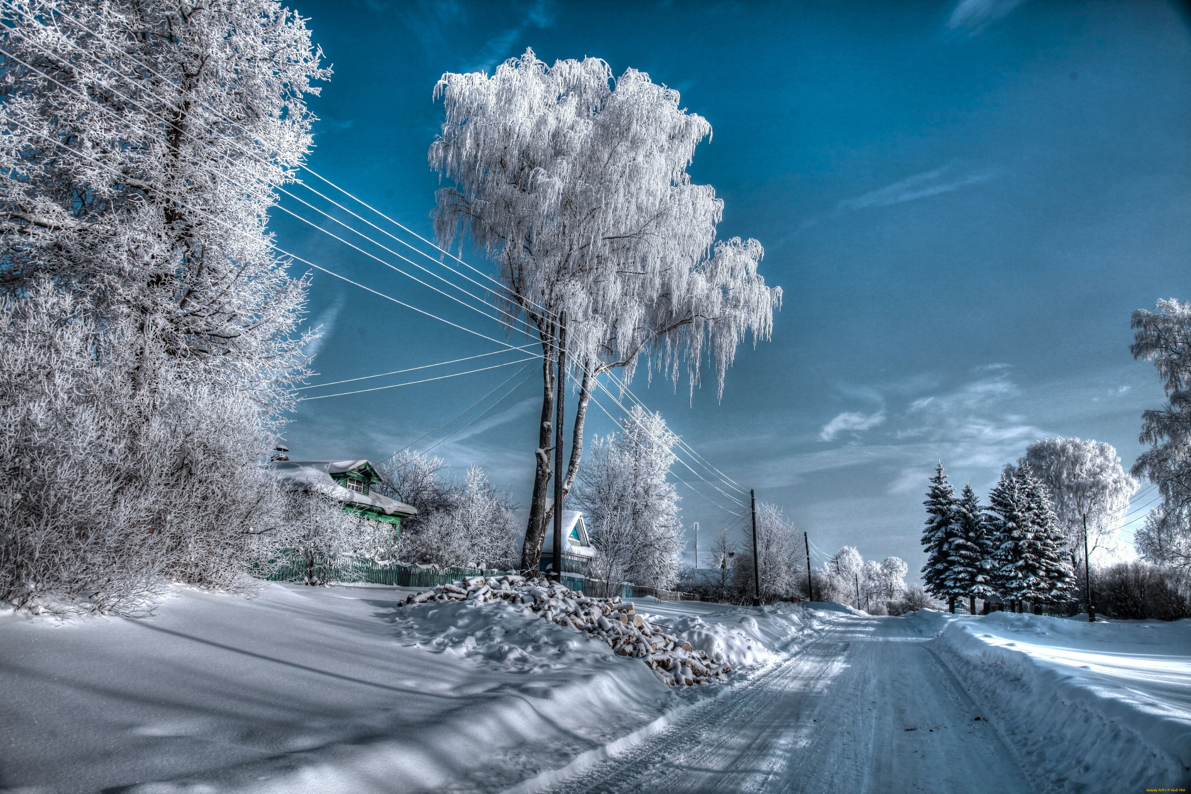 Зима. Зимний пейзаж. Зимняя природа. Зима в России. Красота зимы.