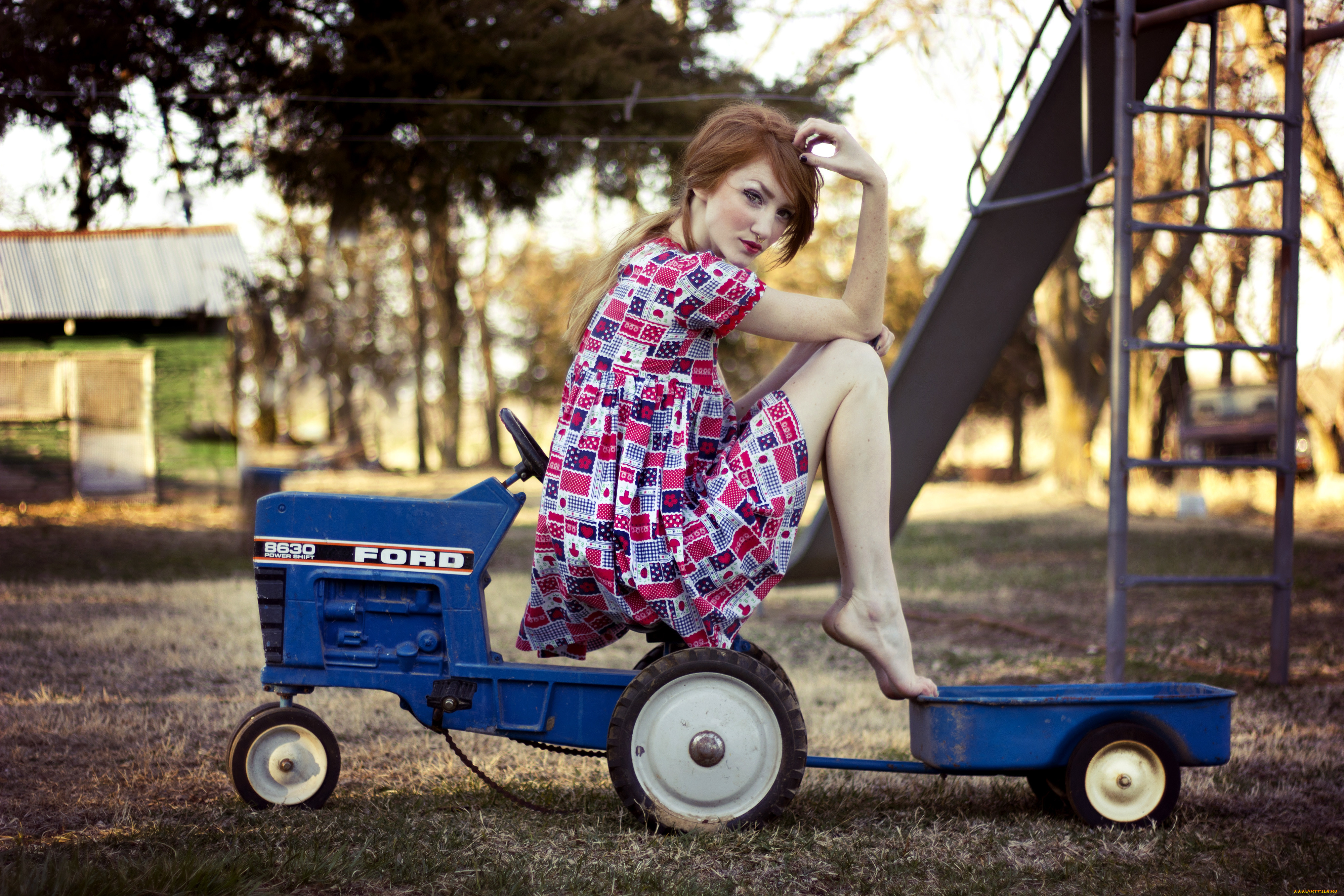 Tractor logos with naked girls