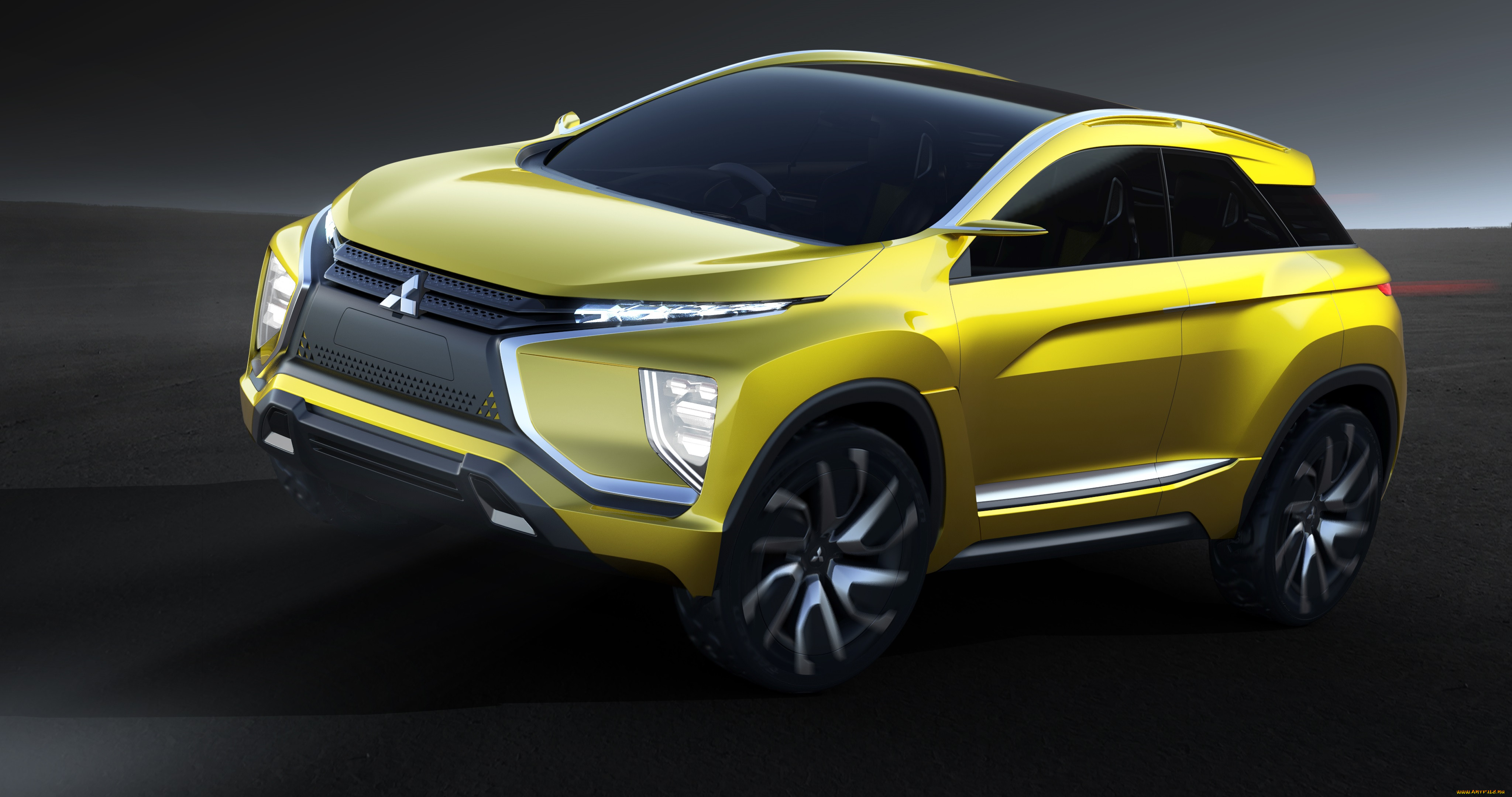 Отечественный предок класса компактных кроссоверов. Mitsubishi ex Concept. Концепт кроссовер Митсубиси. Mitsubishi Concept c x. Новый Мицубиси АСХ 2023.