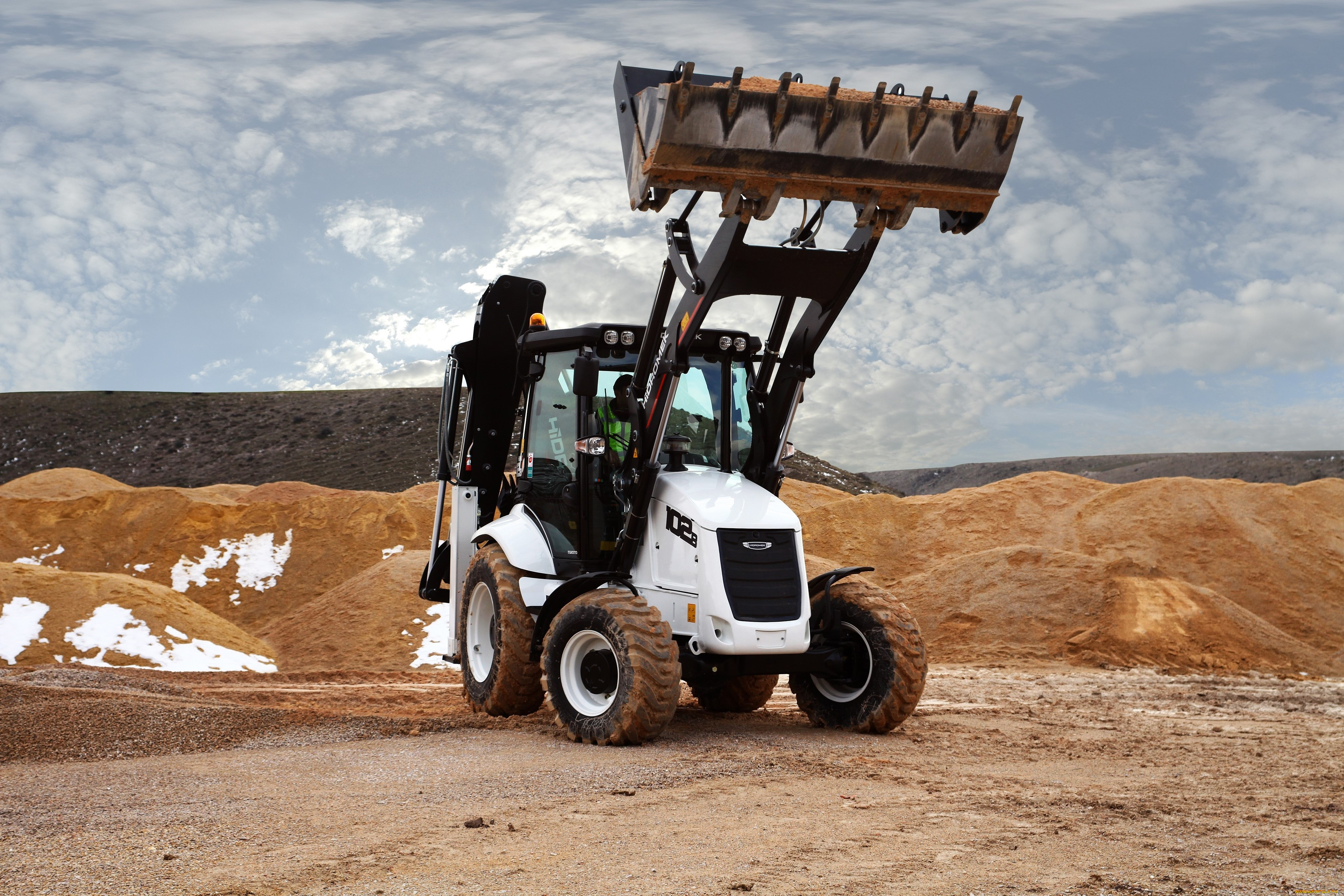 Hidromek Экскаватор Погрузчик Цена Новый Купить