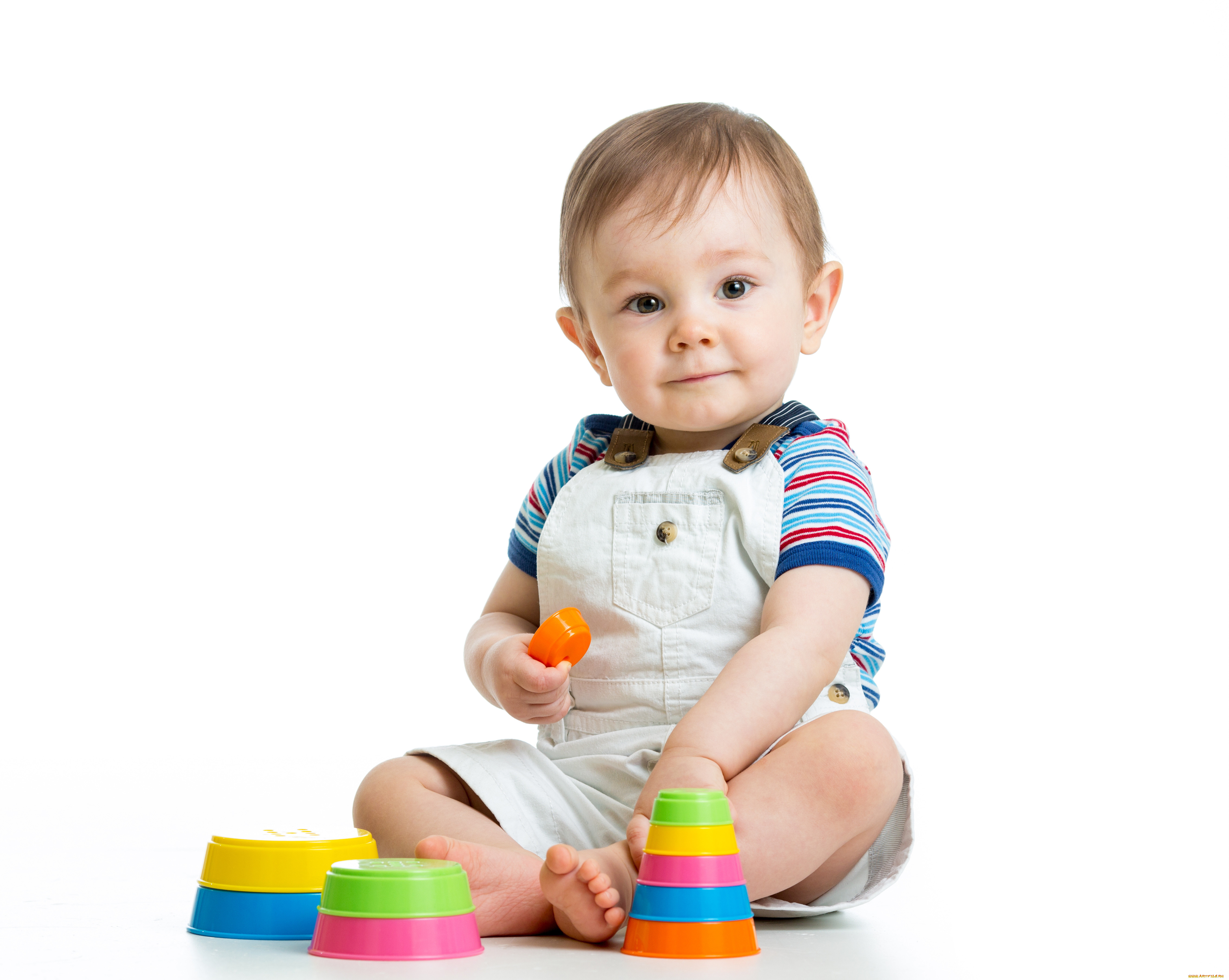 Teen With Toys