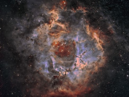 NGC2237 Rosette Nebula     2048x1542 ngc2237 rosette nebula, , , , 