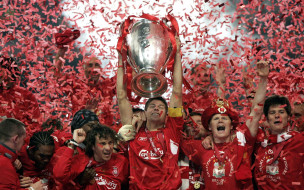 , , captain, eurofinal, uefa, 2005, champions, league, , , england, liverpool, fc, , steven, gerrard, 