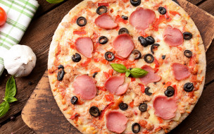      2880x1800 , , fast, food, pizza, ham, cheese, pepper, , , 