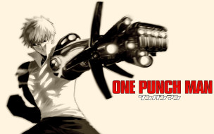 обои для рабочего стола 1920x1200 аниме, one punch man, киборг, оружие, киберпанк, фантастика, onepunch-man, one, punch, man, genos