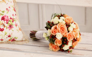      2880x1800 , ,  , flowers, bouquet, wedding, , , roses, 