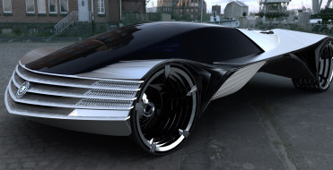 Cadillac WTF Thorium Fuel Concept     2341x1200 cadillac wtf thorium fuel concept, , cadillac, car, futuristic, concept, thorium, fuel, wtf