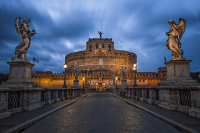 Castel Sant`Angelo in Rome     2048x1365 castel sant`angelo in rome, , ,   , , , 
