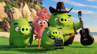      3840x2160 , the angry birds movie, angry, birds, green, pigs
