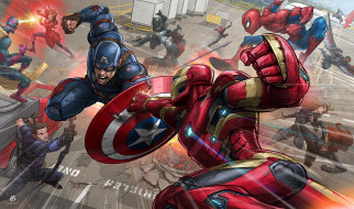 Captain America: Civil War     2400x1420 captain america,  civil war, , , 