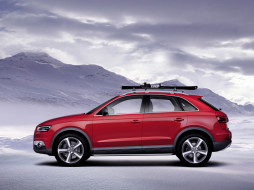 Audi Q3 Concept 2012 обои для рабочего стола 1920x1440 audi q3 concept 2012, автомобили, audi, красная, снег, трасса, 2012, concept, q3