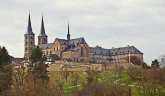 St. Michael`s Abbey, Bamberg, Germany     2048x1195 st,  michael`s abbey,  bamberg,  germany, , -  ,  ,  , 