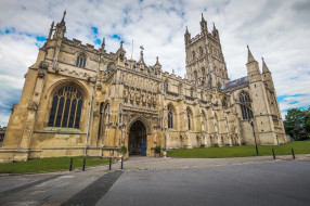 Gloucester Cathedral Exterior     2048x1365 gloucester cathedral exterior, , -  ,  ,  , 