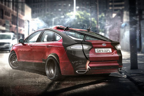      1920x1280 ,  , , , ford, fusion, mondeo, deadpool, 