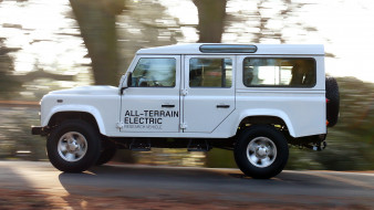 land-rover electric defender concept 2013, автомобили, land-rover, concept, defender, electric, 2013