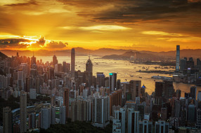 Hong Kong City     2048x1365 hong kong city, ,  , , , 
