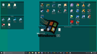 компьютеры, windows 98, windows 95, логотип, фон