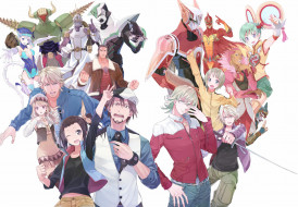      2140x1485 , tiger and bunny, tiger, and, bunny, 